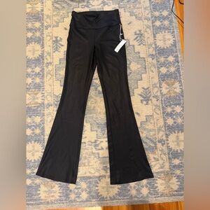 Black Flared Leggings NWT